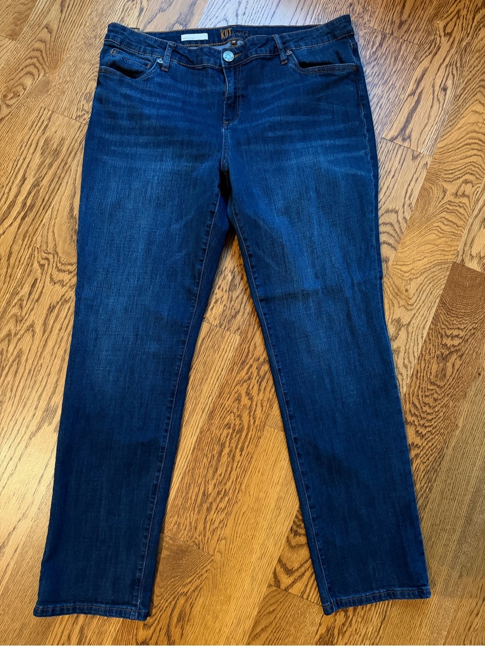 Kut from the Kloth Katy Boyfriend Jeans - Dark Blue - Picture 2 of 6